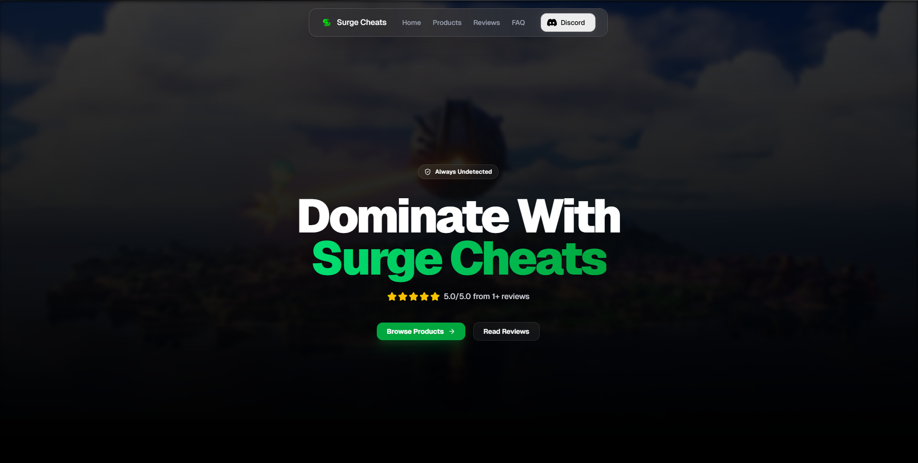 SurgeCheats storefront